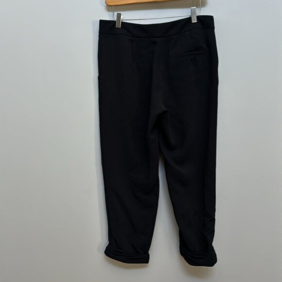 Aritzia Wilfred Black Ankle Length Allant Pants Size 6 - Picture 8 of 12